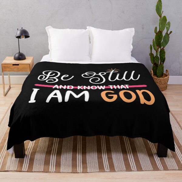 Item preview, Be Still Know That I Am God Christian designed and sold by mvernondesigns.