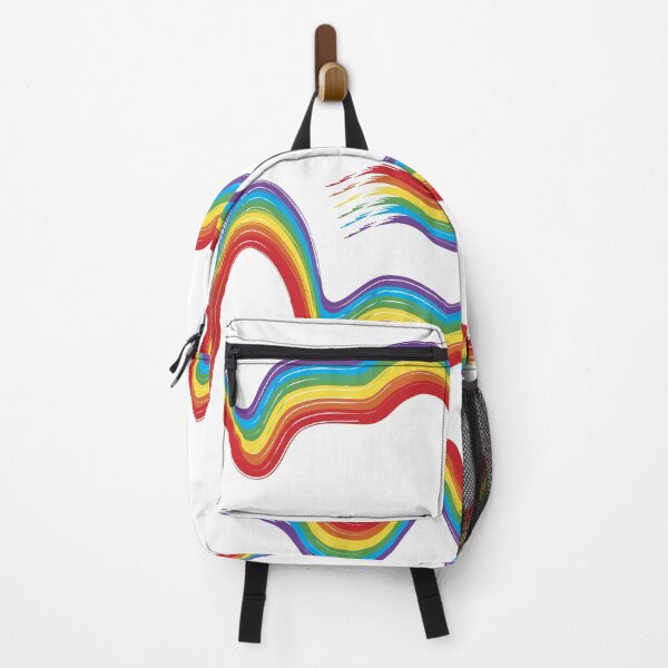 Item preview, Rainbow wavy lines designed and sold by me-fe.