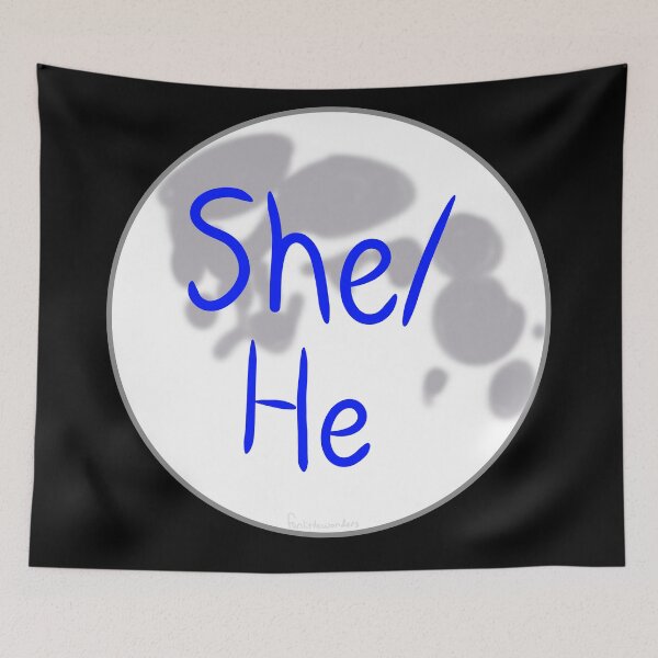 Item preview, Lunar She/He Pronouns designed and sold by funlittlewonders.