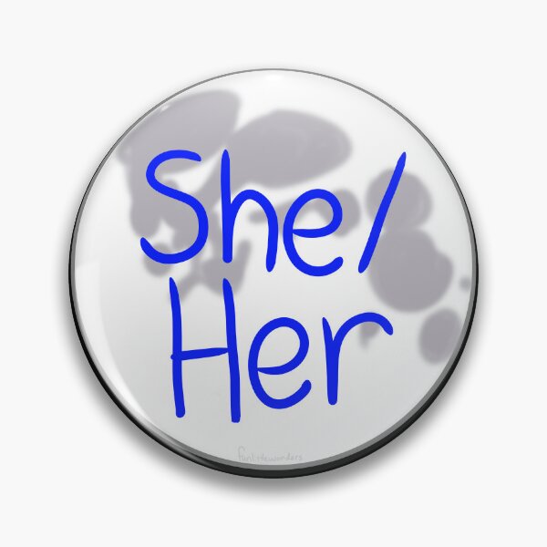 Item preview, Lunar She/Her Pronouns designed and sold by funlittlewonders.