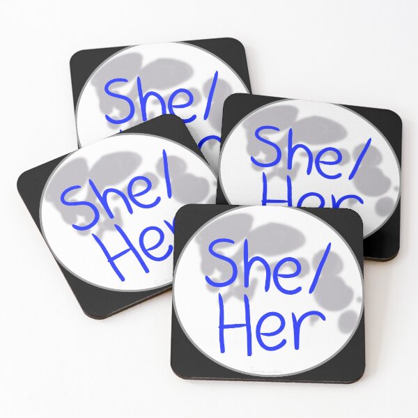 Item preview, Lunar She/Her Pronouns designed and sold by funlittlewonders.