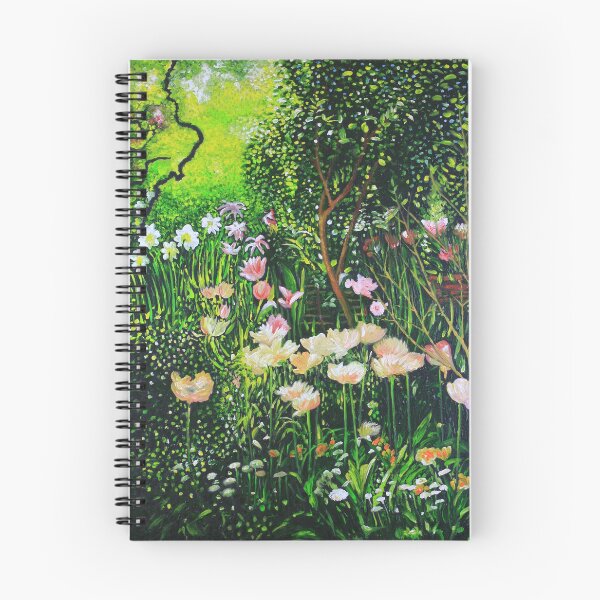 Item preview, Spring Tulip Flowers in Cottage Garden designed and sold by Simon Mark Knott * Simbird *.