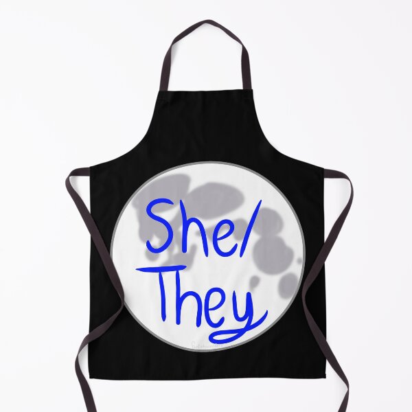 Item preview, Lunar She/They Pronouns designed and sold by funlittlewonders.