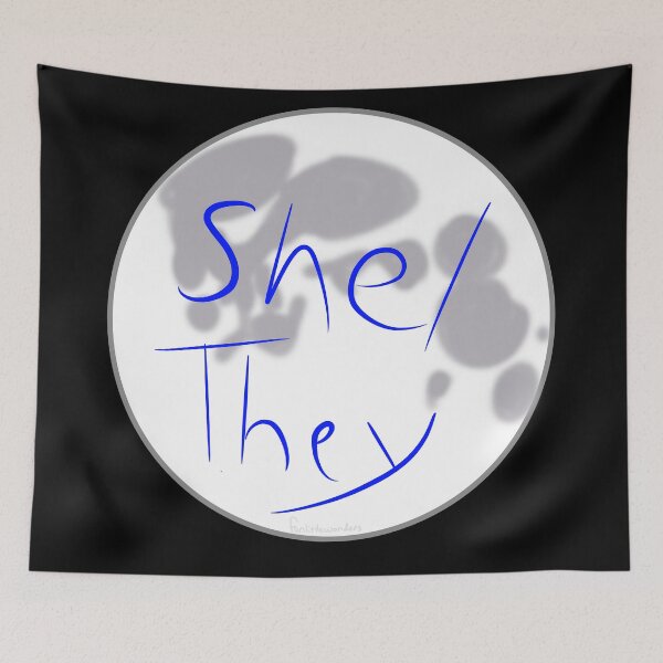 Item preview, Witchy She/They Pronouns designed and sold by funlittlewonders.
