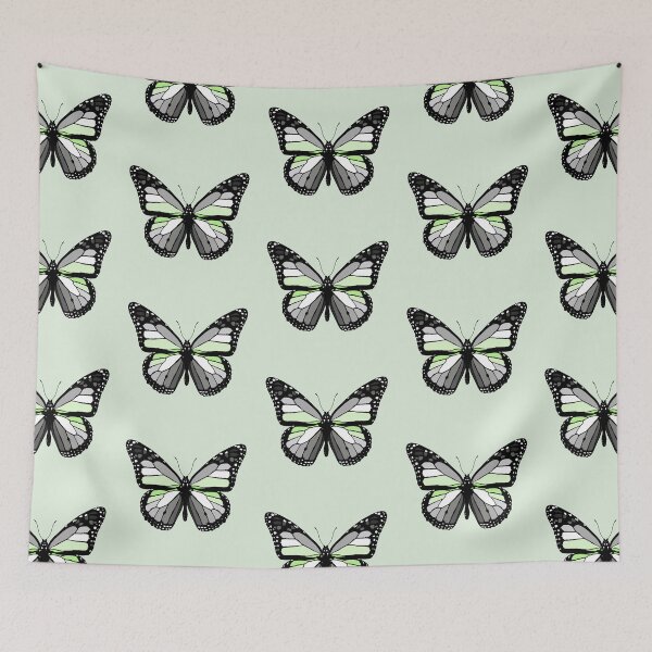 Item preview, moss butterfly designed and sold by cosmicallyavg.
