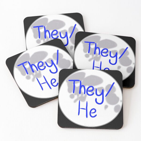 Item preview, Lunar They/He Pronouns designed and sold by funlittlewonders.