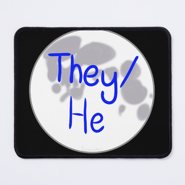 Item preview, Lunar They/He Pronouns designed and sold by funlittlewonders.