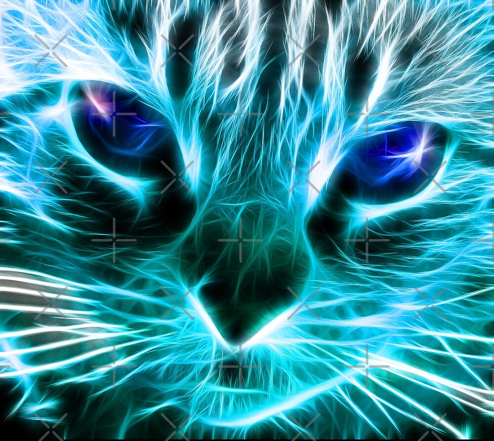  Lightning Cat  by augustinet Redbubble