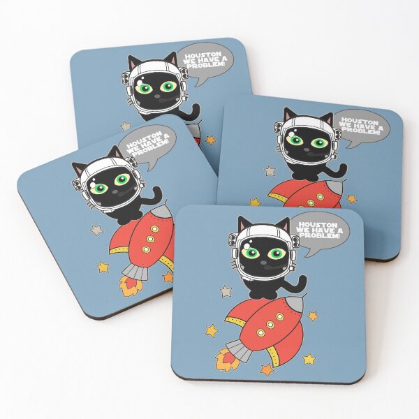 Item preview, Space Cat - Houston we have a problem designed and sold by augustinet.