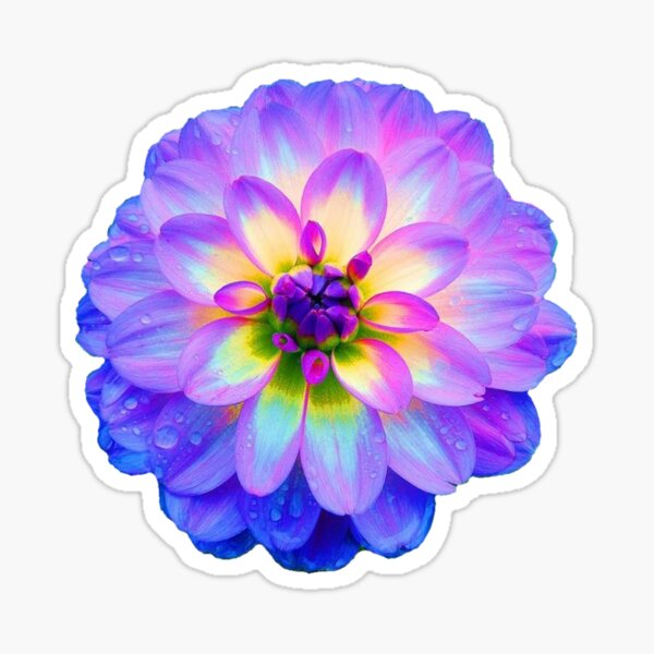 Item preview, Purple flower delight designed and sold by Wallfower.