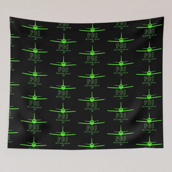 Item preview, West Palm Beach Florida FL Airport Code PBI designed and sold by Lartheviking.
