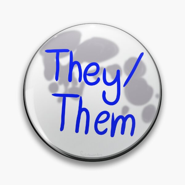 Item preview, Lunar They/Them Pronouns designed and sold by funlittlewonders.