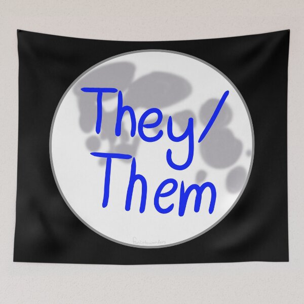 Item preview, Lunar They/Them Pronouns designed and sold by funlittlewonders.