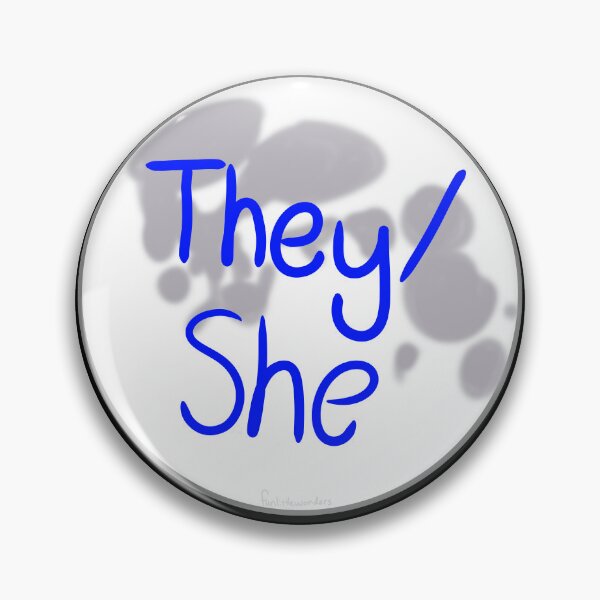 Item preview, Lunar They/She Pronouns designed and sold by funlittlewonders.