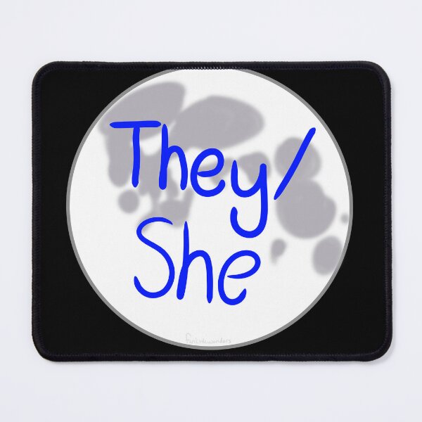 Item preview, Lunar They/She Pronouns designed and sold by funlittlewonders.