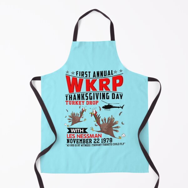 Item preview, First Annual Wkrp Turkey Drop, Thanksgiving With Les Nessman, Hot Search designed and sold by JudeSTORE1.