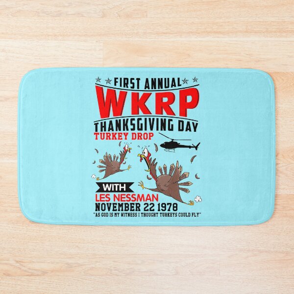 Item preview, First Annual Wkrp Turkey Drop, Thanksgiving With Les Nessman, Hot Search designed and sold by JudeSTORE1.