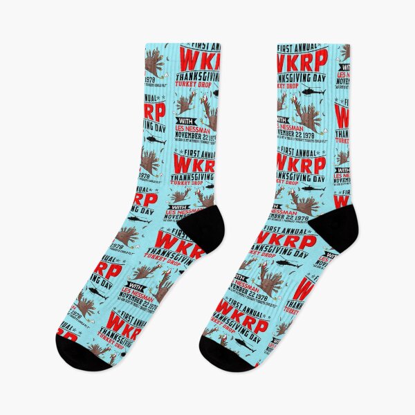 Item preview, First Annual Wkrp Turkey Drop, Thanksgiving With Les Nessman, Hot Search designed and sold by JudeSTORE1.