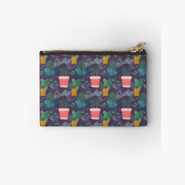Item preview, Plants and planters - repeating pattern cactus aloe ficus plant pot tea cup designed and sold by marie-inks.