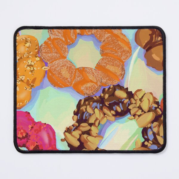 Item preview, Mochinuts Digital Oil Painting designed and sold by Valerie Englehart.