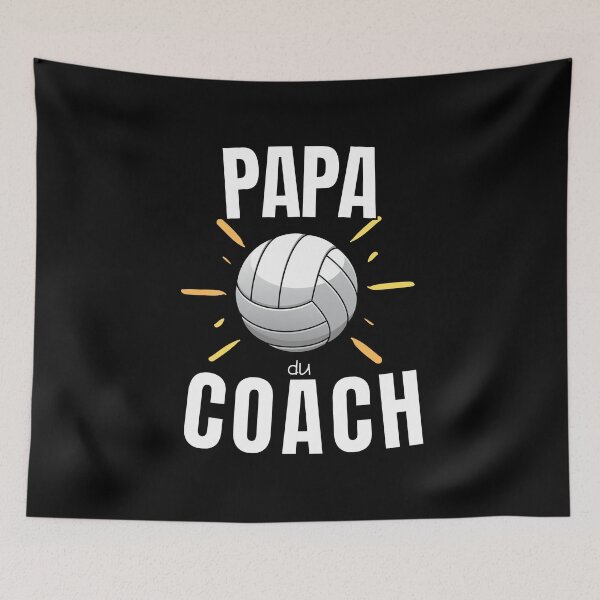 Item preview, funny volleyball gift - coach dad designed and sold by RomualdGR.