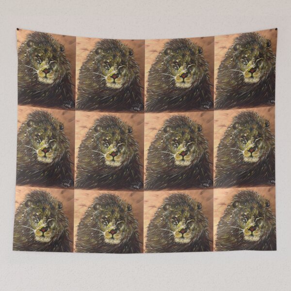 Item preview, Majesty - African male lion designed and sold by kellygossart.