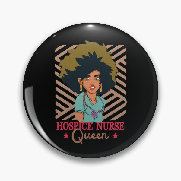Item preview, Hospice Nurse Afro Girl Art designed and sold by MrEddie10.