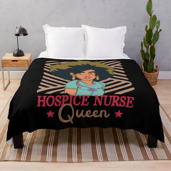 Item preview, Hospice Nurse Afro Girl Art designed and sold by MrEddie10.