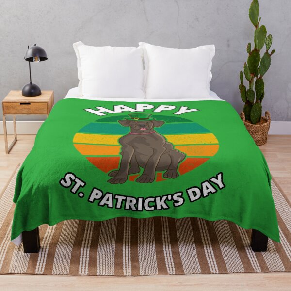 Item preview, Happy St. Patrick's Day Great Dane Dog Lover Puppy Doggie designed and sold by Draculaura2009.