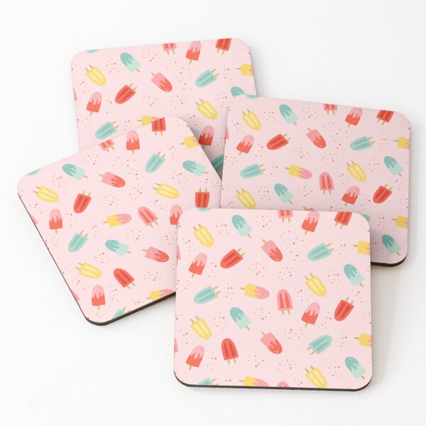 Item preview, Summer Fruit Popsicles on Pink designed and sold by Heather Rosas.