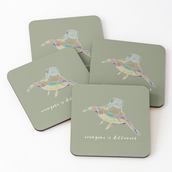 Item preview, everyone is different_sea turtle_c9 designed and sold by Mimi Huang.