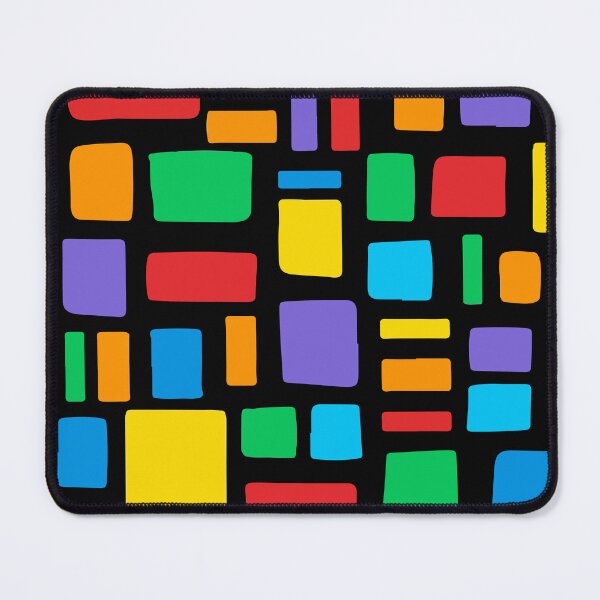 Item preview, Colorful Bricks Geometric Pattern designed and sold by anjanaartz.