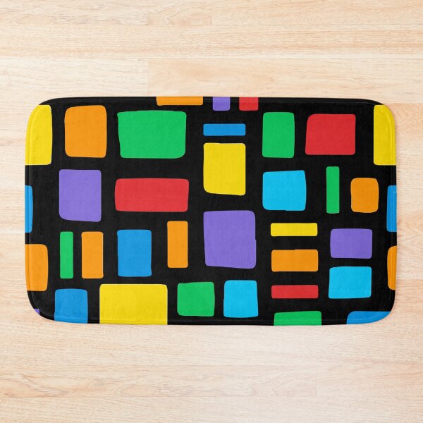 Item preview, Colorful Bricks Geometric Pattern designed and sold by anjanaartz.