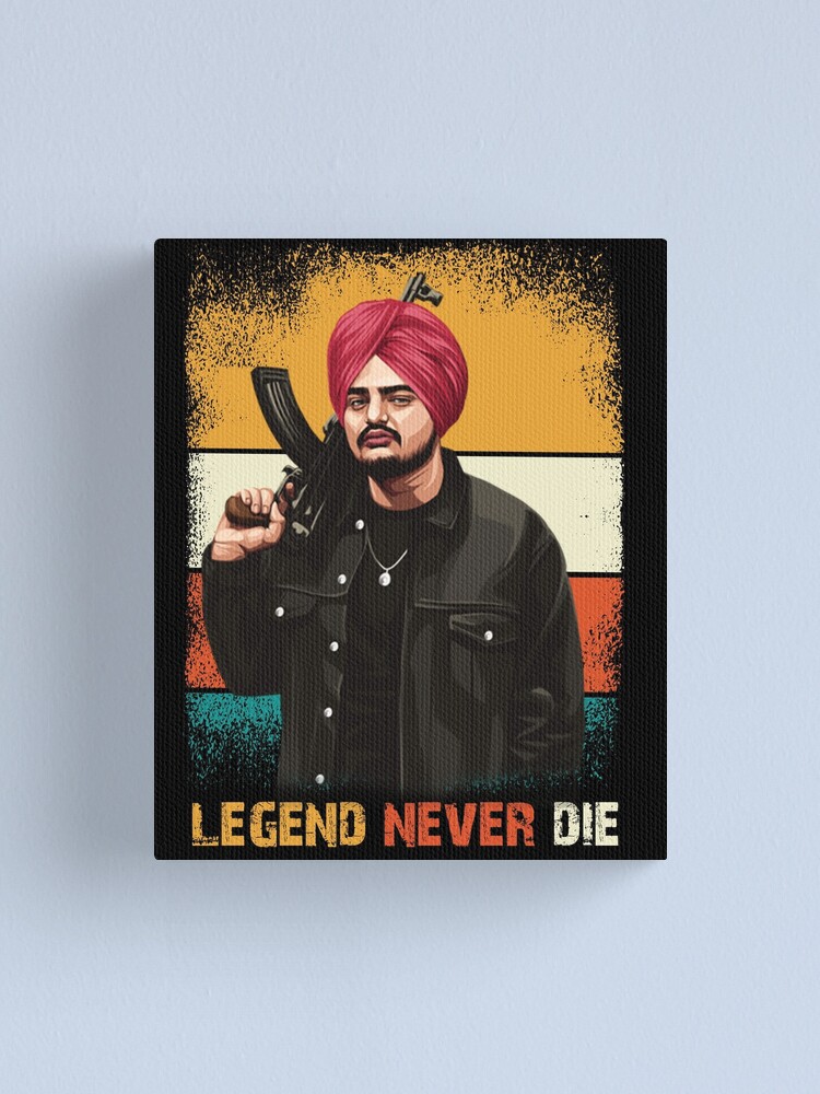 Legends never die sidhu moose wala  Art Print for Sale by Desi Merch