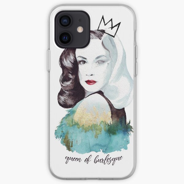 Reina de Burlesque Funda blanda para iPhone