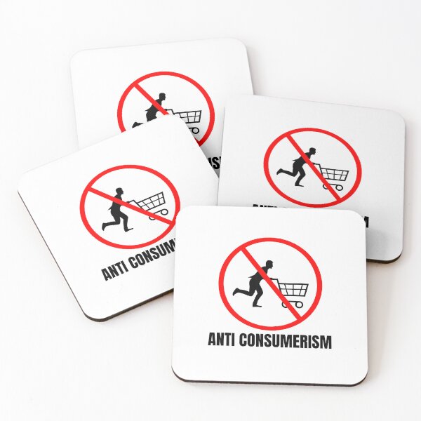 Item preview, Anti Consumerism designed and sold by BookOfE.