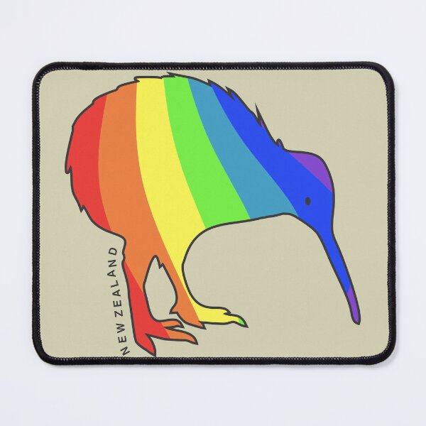 Item preview, Rainbow Kiwi, New Zealand designed and sold by Kiwidom.