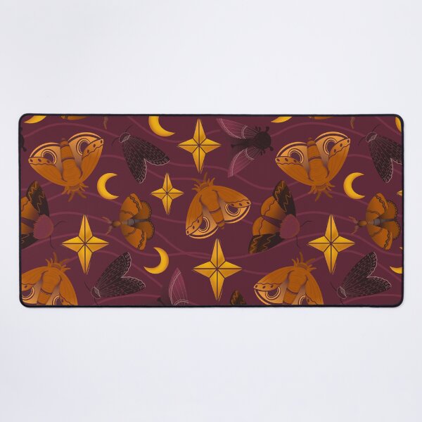 Item preview, Golden Moth and Stars Pattern designed and sold by Krystal  Thomas.