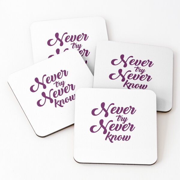 Item preview, Never try, never know designed and sold by AnisosPteron.