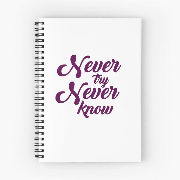 Item preview, Never try, never know designed and sold by AnisosPteron.