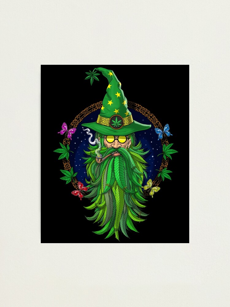 Weed Wizard Photographic Print for Sale by Nikolay Todorov