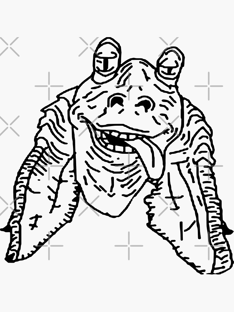 "Meesa Jar Jar Binks 60 Unisex, Mens, Best Vintage, Customize Handmade