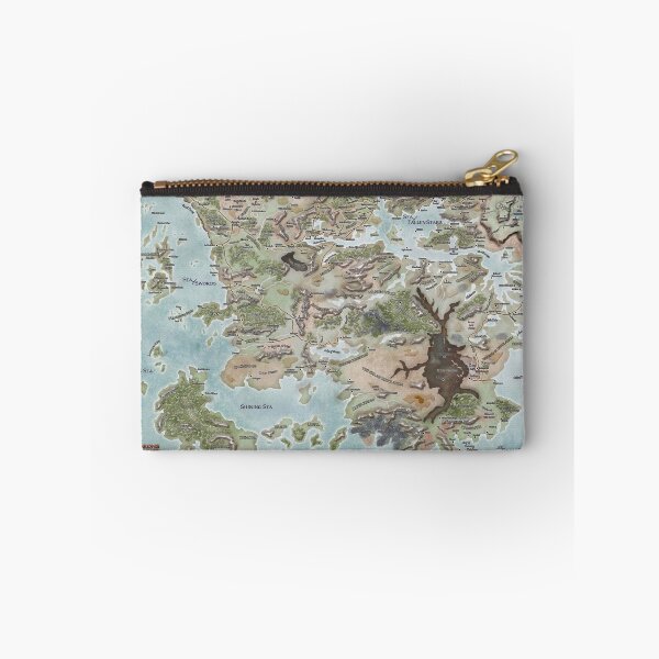 Item preview, Classic map of Faerun: The Forgotten Realms designed and sold by DGthenew1D.