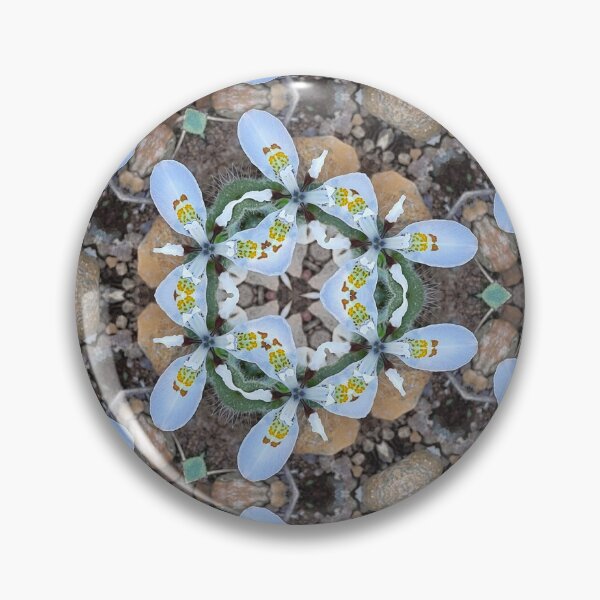 Item preview, Moraea ciliata 1.8 -  Petal Florets Triangle Pattern designed and sold by FRLF.