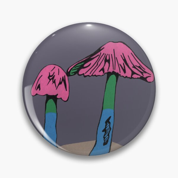 Item preview, Polysexual pride mushroom  designed and sold by ObsidianNiight.