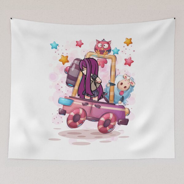 Item preview, FNF Car Yuri designed and sold by SL2C-Kids.