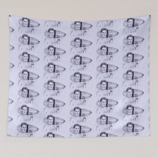 Item preview, David Hasselhoff on duty designed and sold by MoMoJaJa.