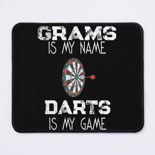 Item preview, Grams Is My Name Darts Is My Game Essential T-Shirt designed and sold by gloria1os.
