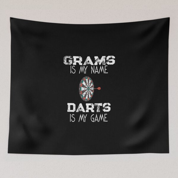 Item preview, Grams Is My Name Darts Is My Game Essential T-Shirt designed and sold by gloria1os.