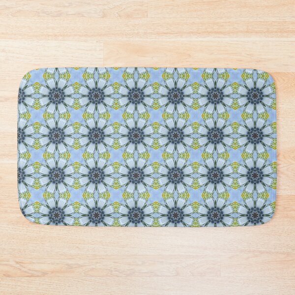 Item preview, Moraea ciliata 1.9 -  Blue Floral Sun Mosaic Pattern designed and sold by FRLF.